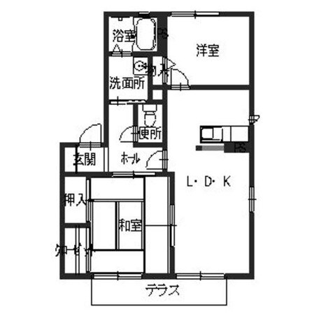 新西脇駅 徒歩30分 1階の物件間取画像